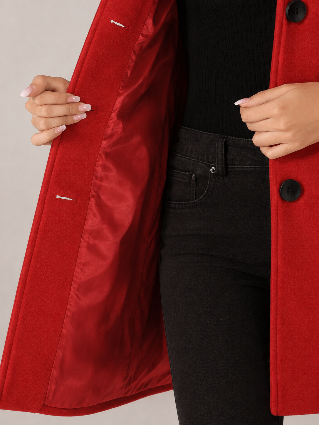 Lenora Fit And Flare Coat